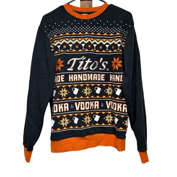 Tito’s‎ Not That Ugly Crewneck Long Sleeve Pullover Sweater Size S - Picture 1 of 12